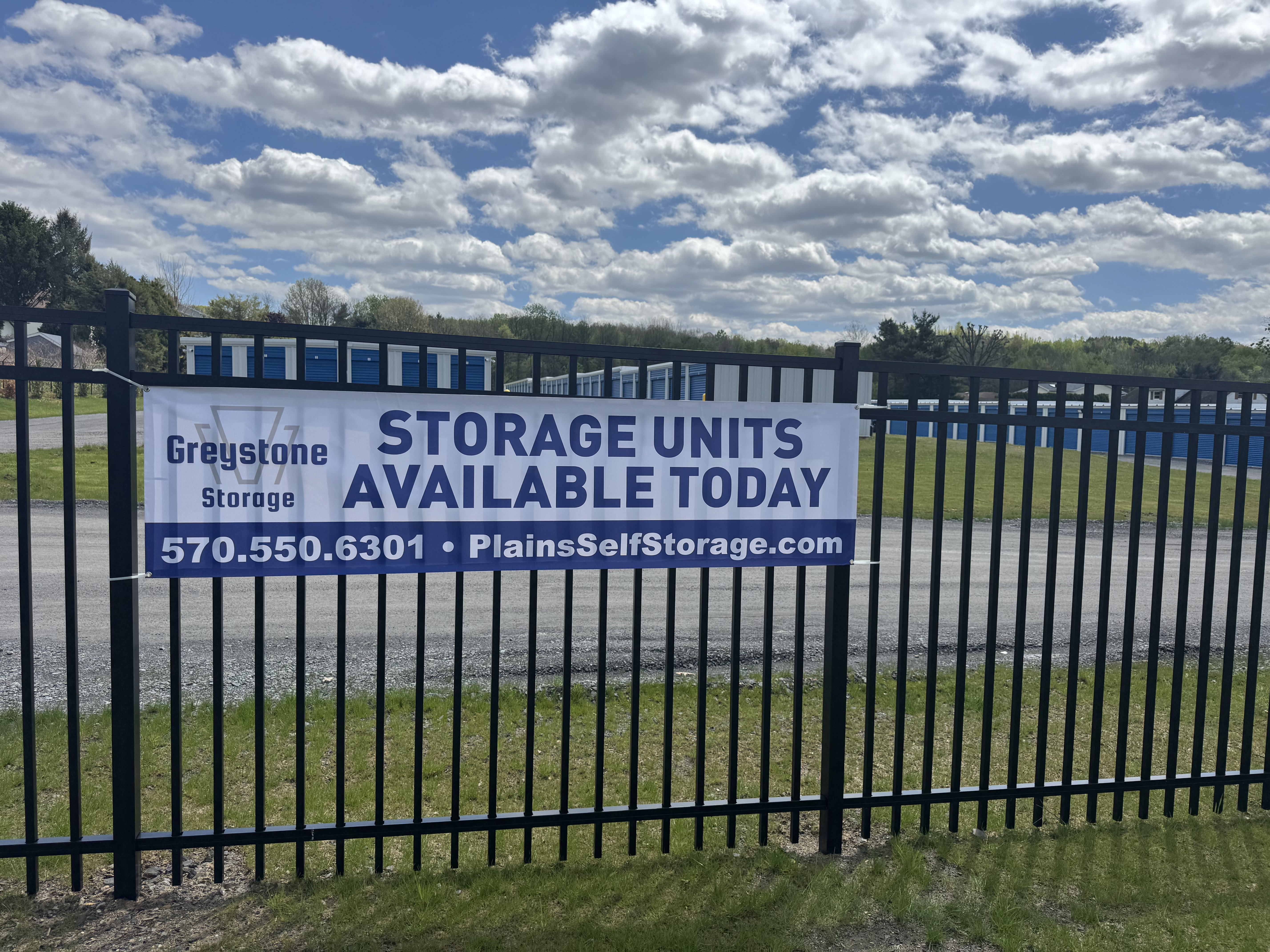 Greystone Storage of Plains 747 N. Main St.  Plains PA 18705